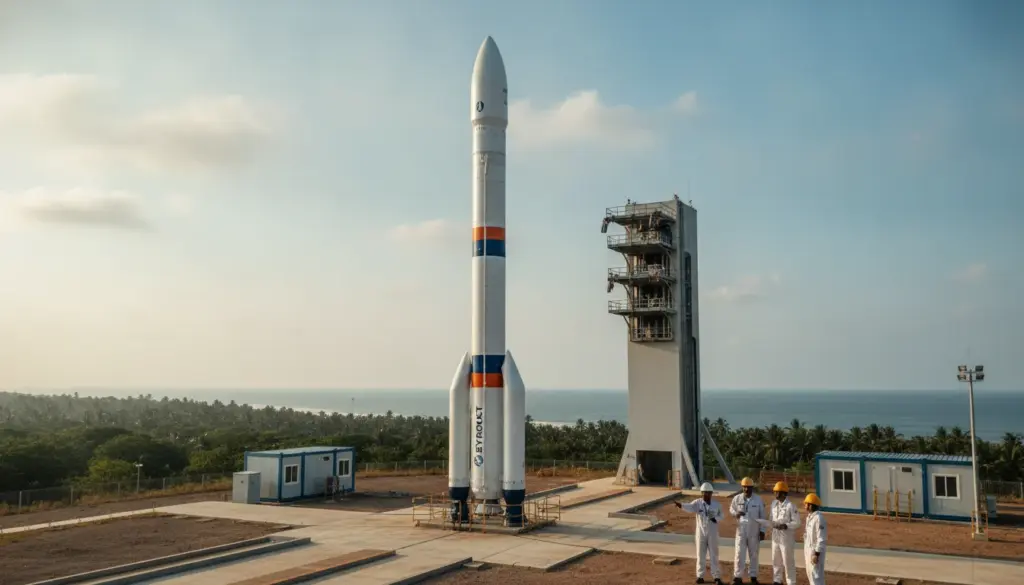 India apuesta con Vikram-1 por los minicohetes baratos en el sector espacial