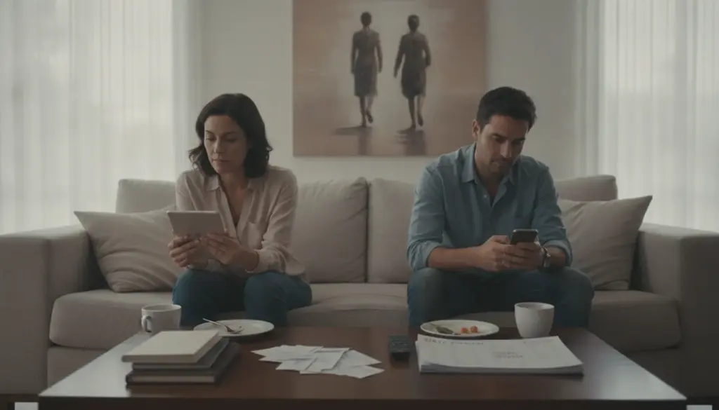 Juntos bajo el mismo techo, pero distantes: Por qué menos parejas se sienten un equipo