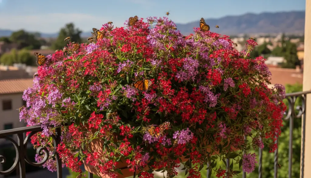 Esta sencilla flor de balcón atrae cientos de abejas y mariposas a tu hogar