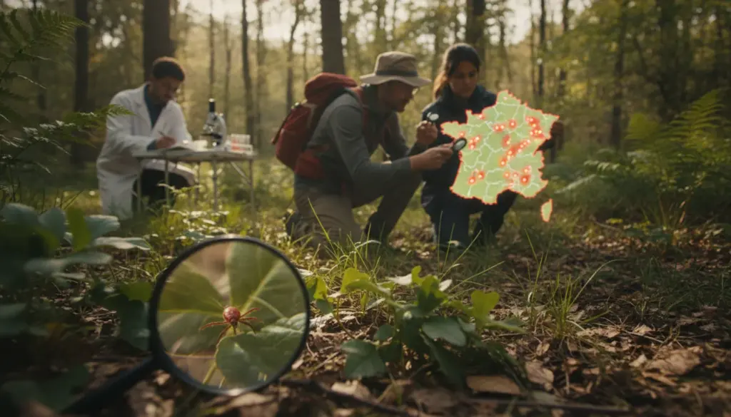 Un nuevo mapa desvela: Aquí en Francia acechan más garrapatas con borrelia