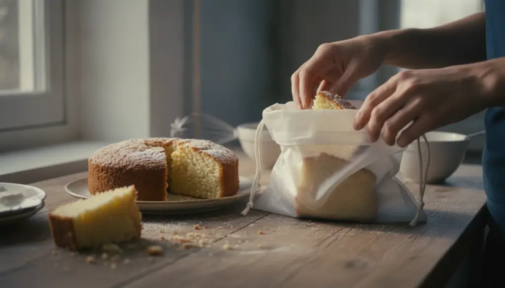 Desvelado: Con esta bolsita el bizcocho de yogur se mantiene muy tierno dos días