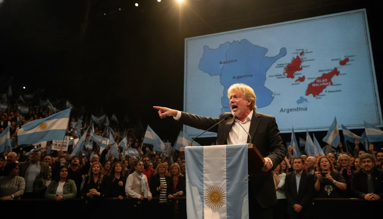 El Trump argentino es tajante: Debemos recuperar las Islas Malvinas